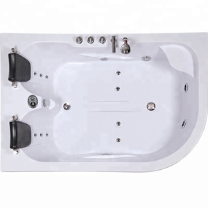 Prezzo di fabbrica Vasca da bagno idromassaggio per interni per 2 persone con pannello di controllo - Product Image 2