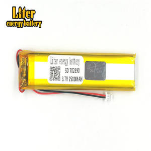 Plug 1,0-2 p <span class=keywords><strong>3</strong></span>,7 V 702890 2800 mAh factory high quality Lithium Polymer Li-ion battery liPo battery - Product Image 2