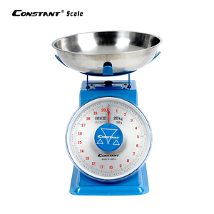 14192-K20 aralığı 20kg 100g LBS doğruluk tek veya çift ölçekli paslanmaz demir yaylı terazi tartı ticari ölçekli - Product Image 2