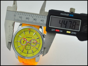 Qd0147 brand geneva stock provide large mens watches big wrists free shipping - Product Image 5