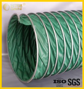 Thiết kế công nghiệp 4-inch PVC vải linh hoạt ống dẫn khí 10m chiều dài cho máy sử dụng - Product Image 4