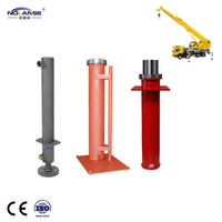 Conception sur mesure de vérin hydraulique à double effet avec construction en acier pour jambe de stabilisateur de camping-car