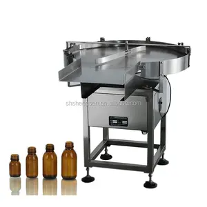Small Capacity Factory Supplier Shanghai Automatic Rotary Feeding Table For Glass Bottle