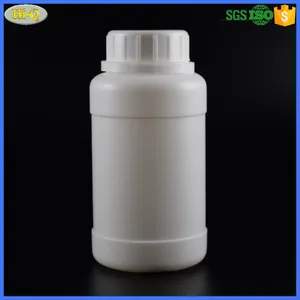 Vendita della fabbrica chimica plastica hdpe 500 ml 1000 ml 32 oz 1l bottiglia bianco HDPE
