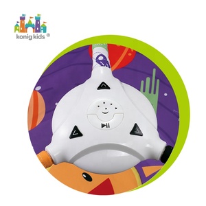 Konig Kid Indoor Soft Play palestra Multi-funzionale cura Babi giocattolo attività pieghevole Baby Play palestra con funzione di proiezione - Product Image 3
