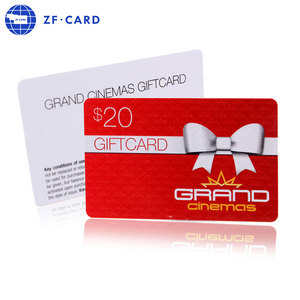Regalos promocionales de plástico tarjeta de lealtad - Product Image 4