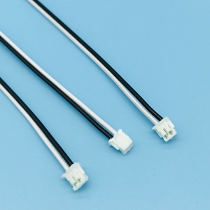 Benutzer definierte parallele schwarz weiß ZHR 1,5mm 2-poliges 1,25mm Flach band kabel - Product Image 1
