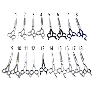 Kit de <span class=keywords><strong>ciseaux</strong></span> à cheveux, <span class=keywords><strong>ciseaux</strong></span> à effiler, <span class=keywords><strong>ciseaux</strong></span> professionnels pour coiffeur, <span class=keywords><strong>ciseaux</strong></span> de salon pour texturiser, <span class=keywords><strong>ciseaux</strong></span> à lame de rasoir - Product Image 1