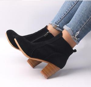 Up-0015r Zapatos de Mujer al por Mayor, Botines de Tacón Alto y <span class=keywords><strong>Grueso</strong></span> <span class=keywords><strong>para</strong></span> Mujer - Product Image 6