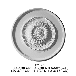 Médaillon de <span class=keywords><strong>plafond</strong></span> en polyuréthane <span class=keywords><strong>pour</strong></span> la décoration de maisons et villas, rosette de <span class=keywords><strong>plafond</strong></span>, <span class=keywords><strong>plaque</strong></span> de base <span class=keywords><strong>pour</strong></span> luminaire - Product Image 2