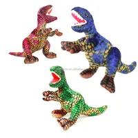 מציאותי טירנוזאורוס רקס דינוזאור מותאם אישית קטיפה רך ממולא דינוזאור בפלאש צעצוע