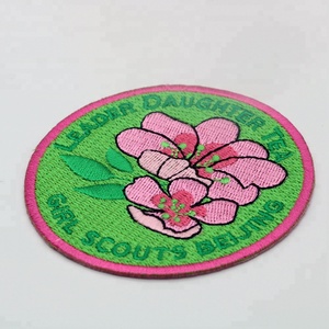 Tùy Chỉnh Thêu Trinh Sát Huy Hiệu Trinh Sát Cô Gái Sắt Trên Miếng Vá Thêu - Product Image 3