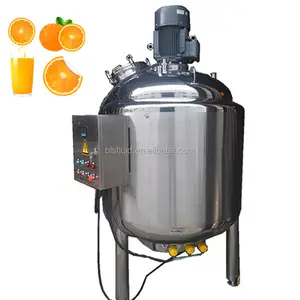 Pasteurizador de suco, preços, lote industrial, pasteurizador de polpa de frutas e tanque de esterilização com agitador