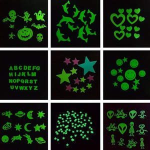 A-Z cartas resplandor en el oscuro pegatinas <span class=keywords><strong>de</strong></span> <span class=keywords><strong>pared</strong></span> bebé niños habitación luminosa fluorescente pegatinas casa Decoración - Product Image 3