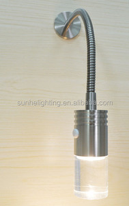 DC 12 <span class=keywords><strong>V</strong></span> 24 <span class=keywords><strong>V</strong></span> Linh Hoạt Pha Lê LED Đèn Đọc Sách Cạnh Giường Đèn cho RV, xe, Marine, Camper - Product Image 3