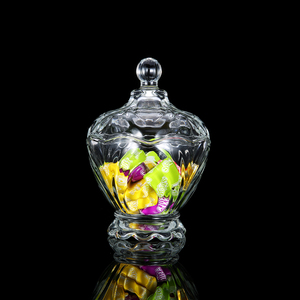 Yiwu โถแก้วใส่ขนมสำหรับงานแต่งงานทำจากแก้วใส - Product Image 2