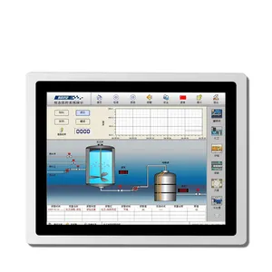 Máquina de venda tudo em um pc, 13.3 polegadas uso tela sensível ao toque industrial tablet pc mini computador