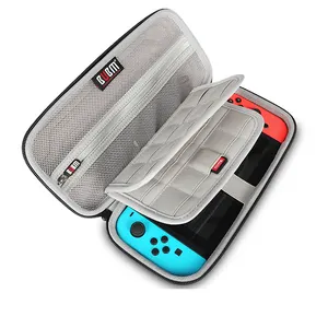 BUBM EVA Casing Carring Travel Pelindung Kualitas Tinggi dengan Slot Kartu SD untuk Nintendo Switch
