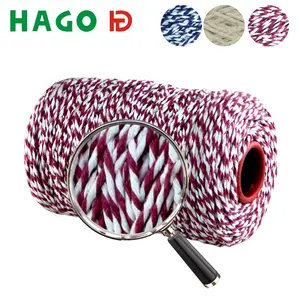 Hilo mucho stock NM3/4 OE algodón/hilo de poliéster máquina de tejer 4 ply RP grueso hilo