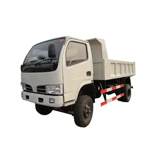 Brand New Dongfeng 4X4 3m3 4m3 5m3 Mini Diesel Vuilnis Dumper 3 Ton 4 Ton 5ton China Kipper vrachtwagens Voor Verkoop