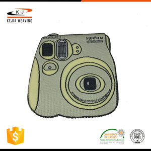 Corte láser de gama Alta de moda club de logotipo personalizado parche tejido - Product Image 2