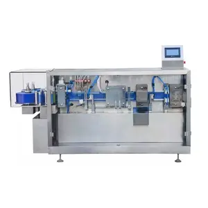 Huayuan máquina de selagem, ampola de plástico automática GGS-118, máquina de enchimento/enchimento líquido oral e máquina de vedação