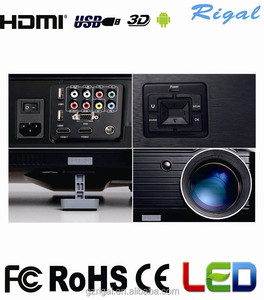 Niveau de Full <span class=keywords><strong>HD</strong></span> 3D LED Projecteur Mobile Téléphone Projecteur Android 1280*800 avec Built-In Wi-Fi Haut-Parleur - Product Image 5