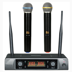 UH-16 UHF microfone sem fio với 2x30 đa tần số - Product Image 1