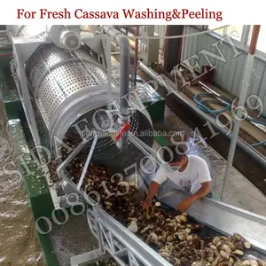 Gas type automatische cassave verwerking gari in gabon