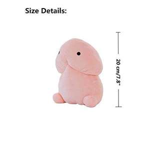 Bantal Duduk Boneka Plush Lucu Ukuran 7.8 inci, Bantal Lempar Kartun Unik dan Menggemaskan - Product Image 6