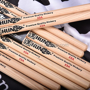 Instruments de Percussion Couleur Naturelle Larme Olive Bois Baguettes 5A - Product Image 5