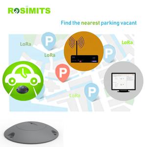 ROSIM เซ็นเซอร์ตรวจจับที่จอดรถแม่เหล็กไร้สาย LoRa,สำหรับระบบจอดรถอัจฉริยะทั้งในอาคารและกลางแจ้งบนถนน - Product Image 5