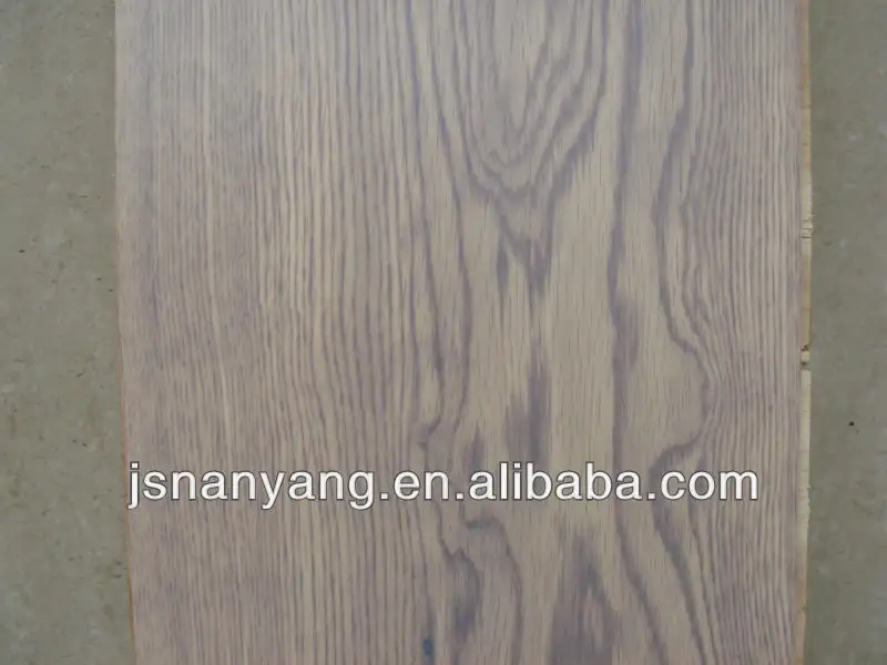 Oak Russian Wood 3-layer 1-strip Industrial Parquet Flooring