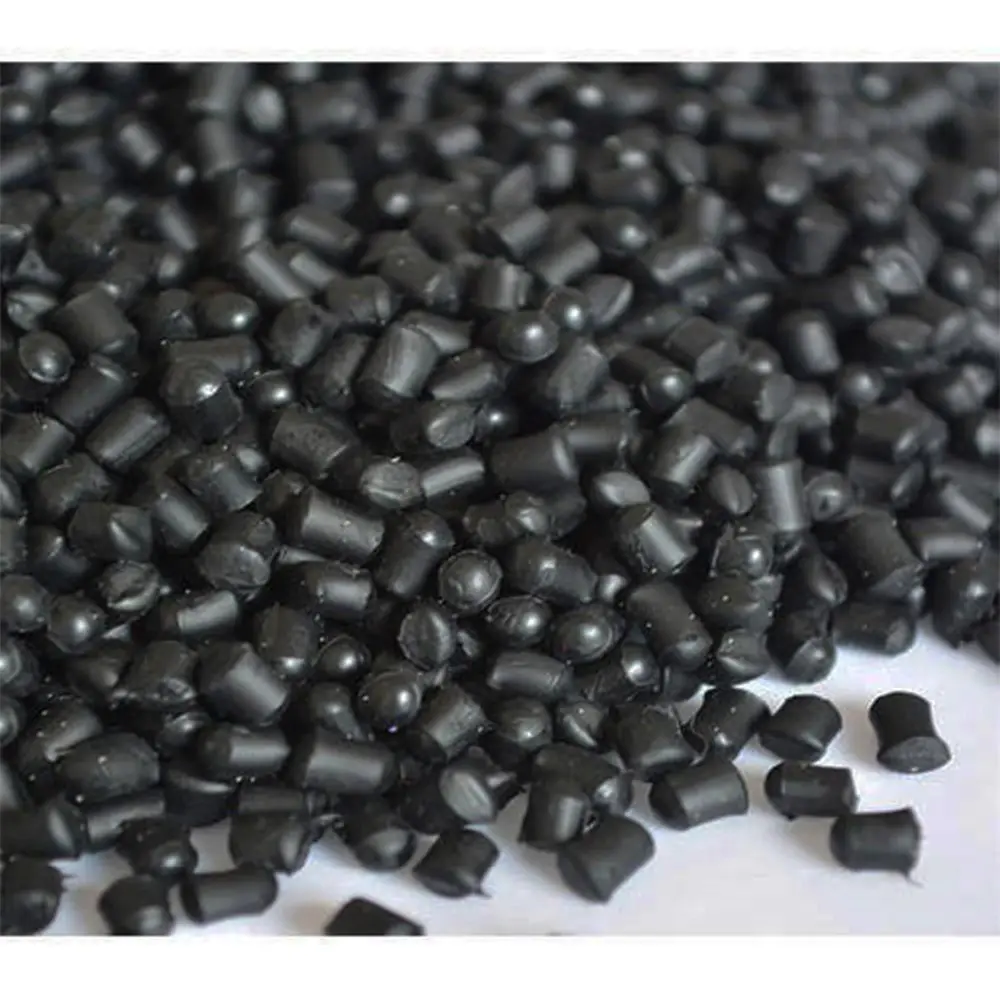 Низкая цена перемолоть черный ПВХ смолы гранулы соединение