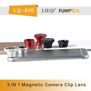 <span class=keywords><strong>Auto</strong></span> - minuterie 3 en 1 magnétique téléphone Mobile Camera Lens avec large fishey objectifs macro - Product Image 3