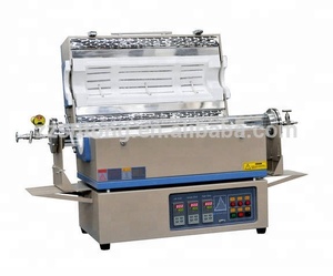 1200C ห้องปฏิบัติการสามโซนความร้อนเตาหลอดที่มีขนาดหลอด Dia100x1200mm - Product Image 1