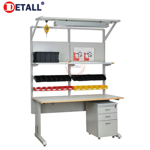 Metallrahmen-Testturm ESD-Werkbank Maßgefertigte Lötstation Antistatische Dentallabor-Bank für Mobiltelefone - Product Image 5