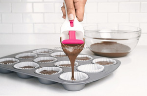 Cucchiaio <span class=keywords><strong>per</strong></span> Cupcake Ecologico in Materiale Plastico <span class=keywords><strong>per</strong></span> Stampi Fai-da-Te - Product Image 2