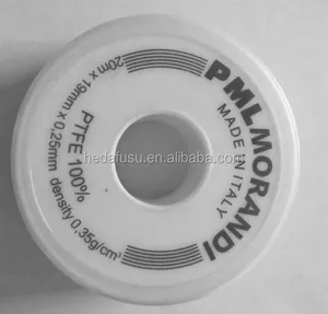 12มม.,13มม.ความกว้างเทปปิดผนึก100% PTFE คุณภาพสูงสำหรับแก๊สน้ำท่อน้ำมัน