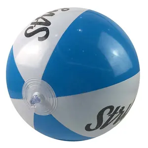 Pvc Beach Ball 30cm 50cm Large Customized Inflatable PVC Beach Ball With Logo And Printing