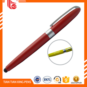 Barato bolígrafo <span class=keywords><strong>roller</strong></span> <span class=keywords><strong>ball</strong></span> pen logotipo personalizado touchscress stylus pen - Product Image 2