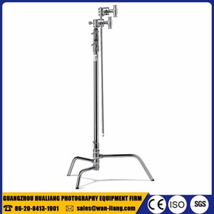 Estudio fotográfico profesional 40 pulgadas <span class=keywords><strong>de</strong></span> vídeo cámara telescópica móvil compacto par led <span class=keywords><strong>trabajo</strong></span> luz boom soporte C - Product Image 2