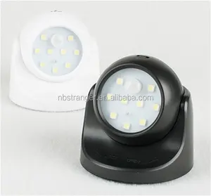 Luz de sensor de movimento, luz de led com sensor de movimento para iluminação automática; uso interno ou externo
