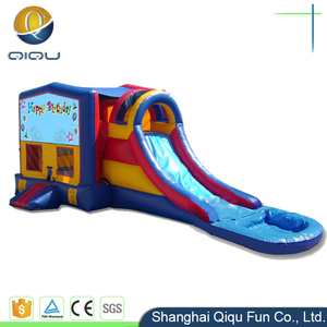 Lớn nhất bán chạy nhất inflatable bouncer trượt nước với hồ bơi nhỏ - Product Image 1