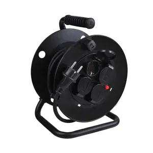 50m Waterproof Schuko Cable Reel Extension Reel