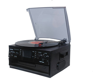 2016 <span class=keywords><strong>moderno</strong></span> gramófono tocadiscos jugador con am/fm radio tocadiscos Tocadiscos - Product Image 2