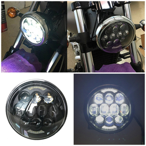 H4 12V 1 pcs Del Motociclo 5-3/4 5.75 HA CONDOTTO il Faro per <span class=keywords><strong>Harley</strong></span> <span class=keywords><strong>Davidson</strong></span> 883 sportster triple low rider wide glide Del Faro - Product Image 6