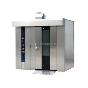 Bakken Oven/Bakkerij gas pizza brood roterende oven met 32 trays