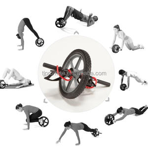 Tập Thể Dục Tùy Chỉnh Cốt Lõi <span class=keywords><strong>Toning</strong></span> Điện Eo Bụng Kích Thước Lớn AB Tập Thể Dục Lăn Bánh Xe Máy - Product Image 6