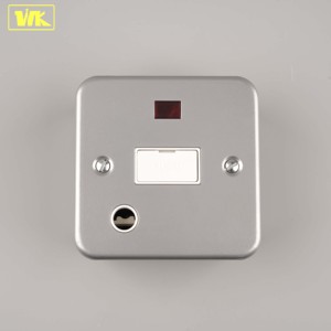 Indicateur d'unité de fusion acier inoxydable WK 13A, plaqué métallique, sans interrupteur - Product Image 2
